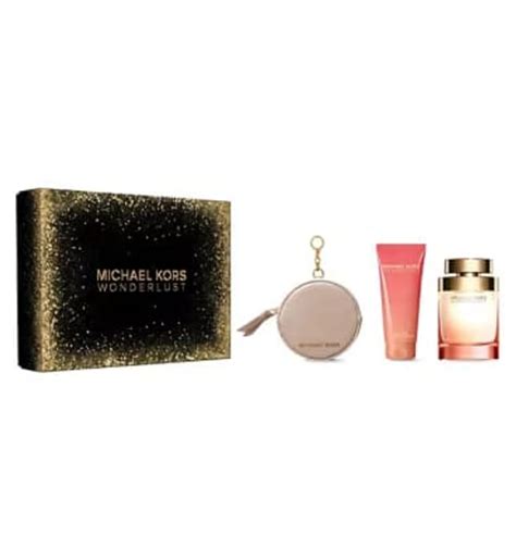 michael kors wonderlust perfume gift set|wonderlust perfume gift set boots.